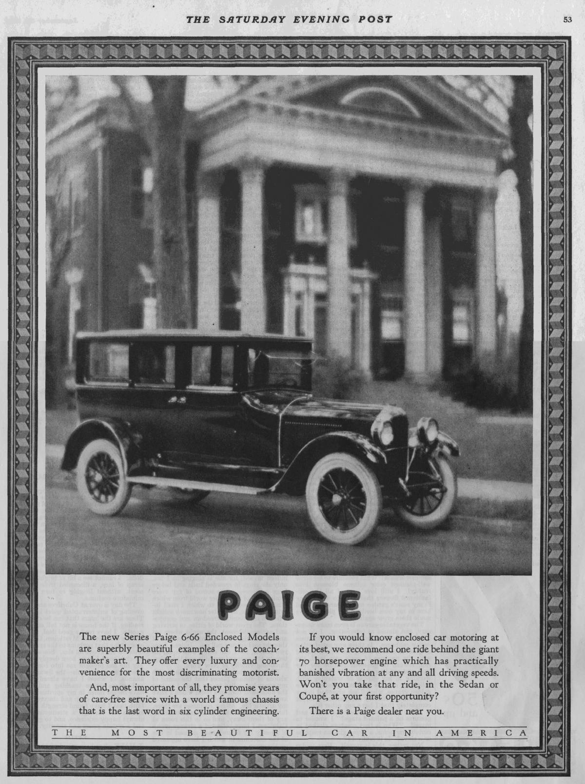 1922 Paige