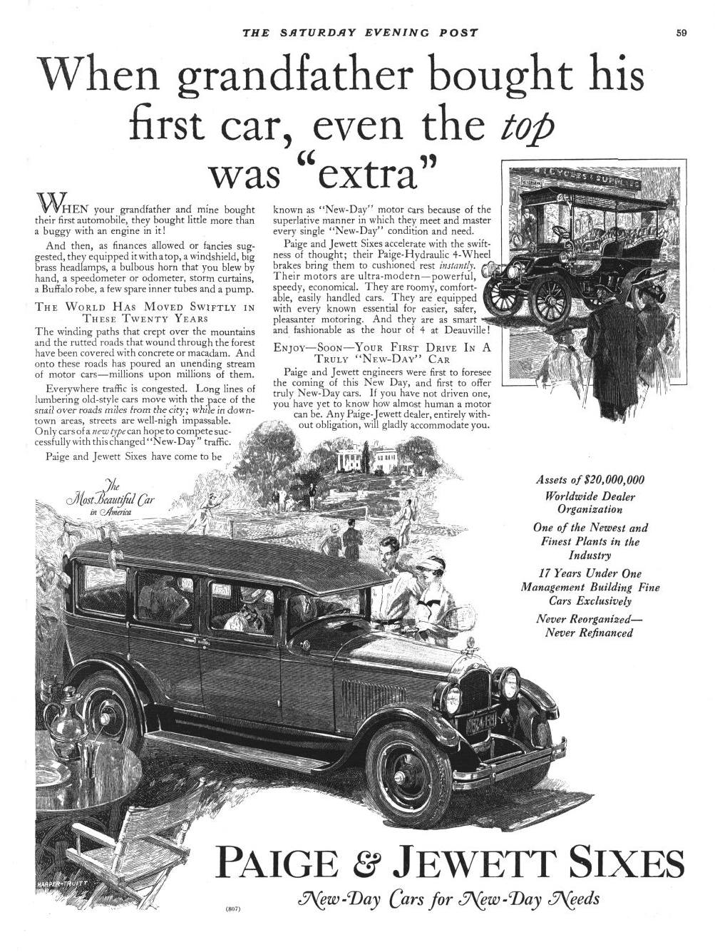 1926 Paige & 1926 Jewett New Day Sixes