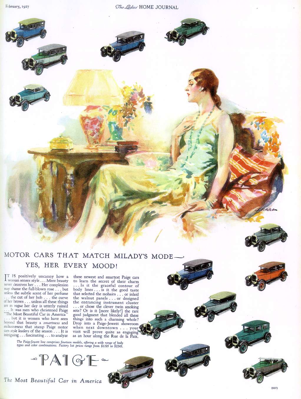 1927 Paige Models